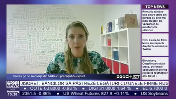 VIDEO PROFIT LIVE Iulia Sullivan, CEO Bisbags: În ultimul an și jumătate prețul la hârtie a crescut cu circa 60%, ceea ce a însemnat majorări la clientul final cu 30-40%. A fost frustrant
