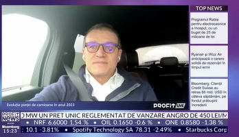 VIDEO PROFIT LIVE Stefano Albarosa, CEO Cefin Trucks: Pentru piața camioanelor, 2022 a reprezentat cel mai bun an din ultimii cinci. Prețurile vor rămâne stabile în 2023
