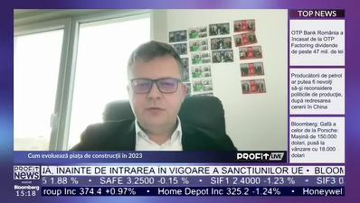VIDEO PROFIT LIVE CEO TeraPlast: Discutăm cu zeci de companii în vederea unei potențiale tranzacții. Ne uităm foarte atent și la Ucraina 