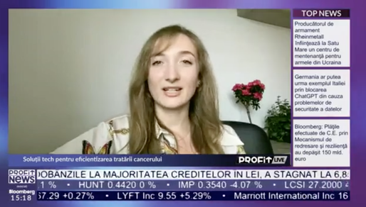 VIDEO PROFIT LIVE Diana Andritchi, co-fondator Synaptiq: Suntem în mijlocul unei noi runde de finanțare, vrem să ridicăm 600.000 de euro. Plănuim și extinderea internațională