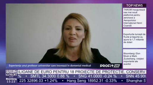 VIDEO PROFIT LIVE Cătălina Luca, fondatoare AlignSpine: Ne luptăm cu producția, avem foarte multe cereri. Suntem în discuții cu mai mulți finanțatori