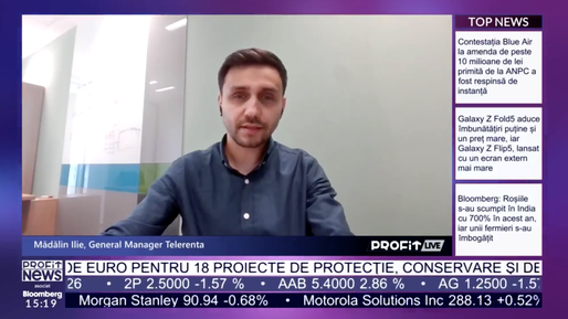 VIDEO PROFIT LIVE Mădălin Ilie, General Manager Telerenta: Vom ajunge la 3.000 de contracte active spre finalul anului. Va fi necesară o investiție de aproximativ 3 milioane de euro 
