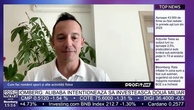 VIDEO PROFIT LIVE Andrei Dragomir, co-fondator Booksport: Vrem să atragem 300.000 de euro la o evaluare de 2-3 milioane euro