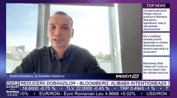 VIDEO PROFIT LIVE Andrei Duțulescu, CEO Instant.ro, după ce a atras fonduri pentru 15% din acțiuni: Vrem să ne extindem internațional în Ungaria, Bulgaria și Grecia