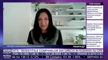 VIDEO PROFIT LIVE Anca Băcăianu, United Media Services: Este efectiv un val de AI care va veni peste noi și căruia nu cred că i se va putea opune absolut nimeni