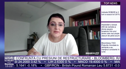VIDEO PROFIT LIVE Monica Florea, CEO UP Generation: Există o mare prăpastie care se adâncește tot mai mult în ultimul timp. Mediul de business nu are capacitatea să suporte pe de-a-ntregul acest cost al învățării