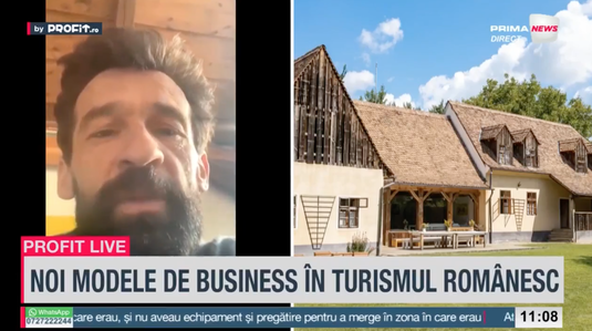 VIDEO Profit.ro LIVE Cornel Stanciu, fondator Bike Check Inn: Mare parte din turiștii străini care vin în zonă sunt englezi, datorită publicității făcute de Prințul Charles. Nu ne dorim un turist de masă