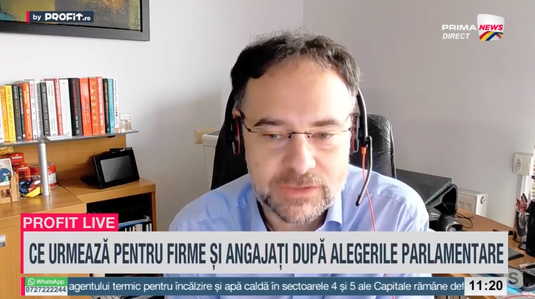 VIDEO Profit.ro TV - Adrian Codirlașu, președinte CFA România: Deficitul nu se va reduce doar cu îmbunătățirea colectării de taxe. În 2025 vor trebui făcute niște reforme