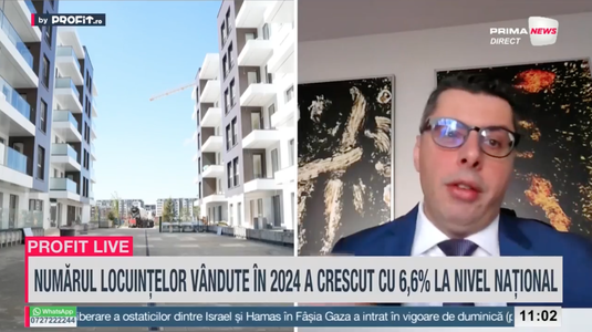 VIDEO Profit.ro TV - Gabriel Voicu, vicepreședinte SVN România: Sunt premise să avem cel mai bun an din istoria modernă în ceea ce privește piața rezidențială. Suntem convinși că 2025 o să arate și mai bine față de anul anterior