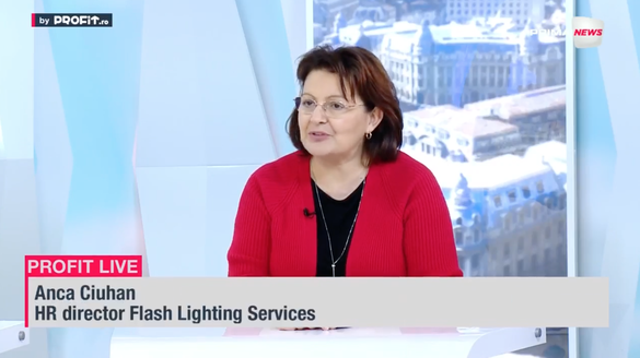 VIDEO Profit.ro TV - Anca Ciuhan, Flash Lighting Services: Este foarte complicat să ai strategii de recrutare într-un astfel de context / Mihaela Feodorof, Performanceway: Rolul de HR acum chiar trebuie să-și joace cartea strategic