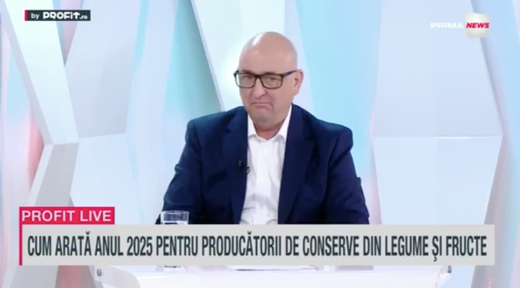 VIDEO Profit.ro TV - Aurel Ștefan, director comercial Domeniile Ostrov: Targetul este să depășim 20 de milioane de conserve vândute în 2025. Din păcate nu avem atât de multă materie primă cât ne-ar trebui ca să putem crește foarte mult