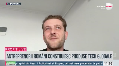 VIDEO Profit.ro TV - Paul Burcă, co-fondator Assista AI: Vrem ca până la sfârșitul anului să atragem o rundă de 1,5 milioane de euro. Marketingul și vânzările sunt un obiectiv pentru noi în a crea acest sentiment de FOMO printre investitori
