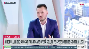 VIDEO Profit.ro TV - Marius Stanciu, co-fondator Lawren.AI: Vom lansa în curand soluția și în Moldova, suntem în discuții și cu Malta și India. Banii se vor face din agenți AI, varianta enterprise va aduce profit