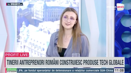 VIDEO Profit.ro TV - Mara Ilie, co-fondatoare Lifetoon: Ne pregătim de lansarea alpha. Vrem să avem 200-300 de useri activi. Când o să ajungem la un product market fit, urmărim și o finanțare