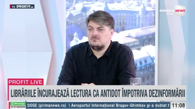 VIDEO Profit.ro TV Adrian Păun, Head of Marketing Cărturești: O să deschidem probabil în următorul an vreo 4-5 librării noi. Încercăm să mergem și către orașe mai mici. Nu cred că există o formă de canibalizare foarte importantă
