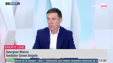 VIDEO Profit.ro TV - Georgian Marcu, fondator Green Angels: Prețurile la apartamente au crescut chiar și în condițiile inflației și dobânzilor record. La un moment dat, chiriile vor crește mai mult decât prețurile de vânzare
