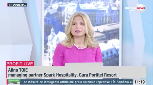 VIDEO Profit.ro TV - Alina Toie, Gura Portiței Resort: Ne dorim să prelungim sezonul de vară și să aducem turiști și în extrasezon, inclusiv din zona corporate. Mai urmează încă 1-2 ani de dezvoltare
