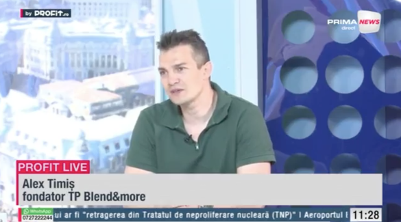 VIDEO Profit.ro TV – Alex Timiș, TP Blend & More: Am patentat la nivel european o soluție mobilă pentru cafenele care să fie gata imediat / Mihaela Dincă, TP Blend & More: Vedem o cerere tot mai mare, afacerea devine cumva sustenabilă 