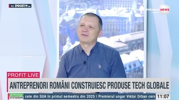 VIDEO Profit.ro TV - Mihai Guran, co-fondator SalesOMMO: Avem discuții cu fonduri de accelerare din afara țării. Planificăm abordarea la un moment dat a pieței americane
