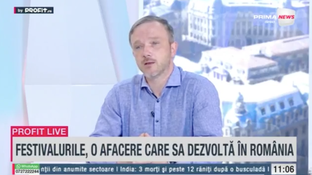 VIDEO Profit.ro TV - Alexandru Petrea, CEO Highlight Agency: Nu suntem Tomorrowland, dar suntem peste multe festivaluri din afară. Am devenit foarte atractivi