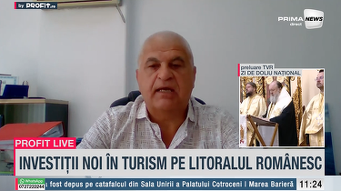 VIDEO Profit.ro Live TV – Aurelian Marin, fondator Paradis Hotels&Resorts: Ibis Styles Venus va fi primul hotel din lume din lanțul Ibis Styles care va funcționa în regim all-inclusive