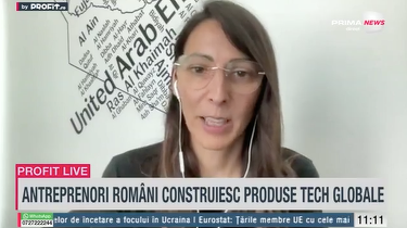 VIDEO Profit.ro Live TV – Alexandra Boroș, co-fondatoare SQB Robotics: Avem potențialul să ne transformăm într-un unicorn. Suntem în curs de a atrage 500.000 de euro. Vizăm și extinderea în Emirate
