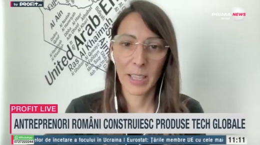 VIDEO Profit.ro Live TV – Alexandra Boroș, co-fondatoare SQB Robotics: Avem potențialul să ne transformăm într-un unicorn. Suntem în curs de a atrage 500.000 de euro. Vizăm și extinderea în Emirate
