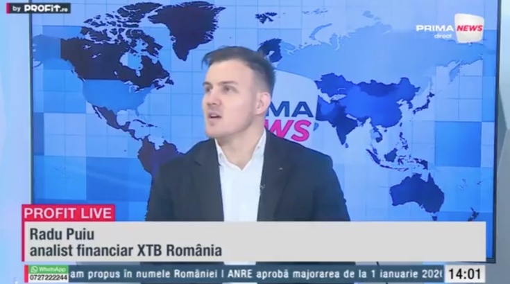 VIDEO BNR, între ciocan și nicovală în 2026. Radu Puiu, analist financiar XTB România: Inflația a devenit o problemă constantă. Ne așteptăm la reducerea dobânzii de referință la anul -  Profit.ro Live TV
