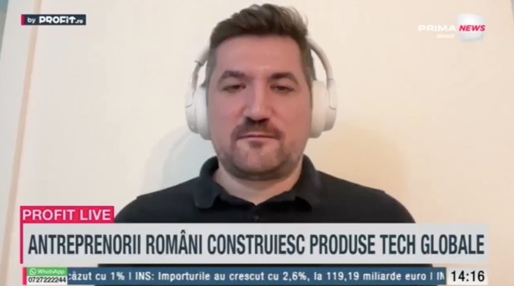 VIDEO Realitate virtuală pentru sănătate mintală. Cosmin Coția, co-fondator Brainsymphony: La mijlocul anului 2026 vrem să deschidem prima rundă de finanțare. Vizăm China pentru extindere - Profit.ro Live TV
