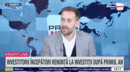 VIDEO Reguli simple pentru gestiunea banilor. Alexandru Chirilă, CEO Profit Point: Pentru a construi avere este nevoie să punem economisirea înaintea tuturor, nu la final - Profit.ro Live TV - Pastila Financiară
