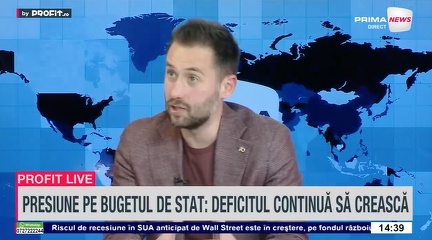 VIDEO Multe familii din România vor avea probleme. Alexandru Chirilă, CEO Profit Point: Ne așteptăm la inflație de 12%. Multe firme vor pune lacătul pe ușă. Nu văd foarte bine multe familii din România – Profit.ro Live TV Pastila Financiară