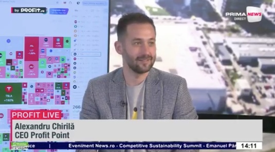 VIDEO Să nu credeți că războiul s-a terminat. Alexandru Chirilă, CEO Profit Point: Strategii recomande investitorilor. Să nu facă all-in acum – Profit.ro Live TV Pastila Financiară