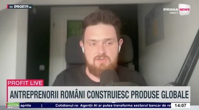 VIDEO Ca J.A.R.V.I.S din Iron Man. Soluție tech pentru echipele de vânzări. Mircea Serediuc, co-fondator Narrio: Ambiția noastră este să înlocuim CRM-ul și să devenim un sistem autonom – Profit.ro Live TV
