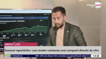 VIDEO Piața se îndrăgostește de astfel de companii. Alexandru Chirilă, CEO Profit Point: Două sectoare importante ies în față
- Profit.ro Live TV Pastila Financiară  