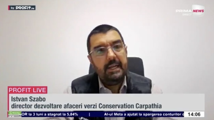 VIDEO Ecoturismul, nou motor de dezvoltare la sate. Istvan Szabo, Conservation Carpathia: Crește constant interesul turiștilor străinui pentru natura din România - Profit.ro Live TV