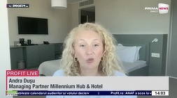 VIDEO Nou hotel în Constanța, într-un monument istoric. Andra Dușu, Managing Partner Millennium Hub & Hotel: Lucrăm cu o echipă de arhitecți din Austria - Profit.ro Live TV 