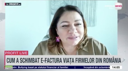 VIDEO Planuri pentru o nouǎ achiziție pe piața localǎ. Roxana Epure, CEO Symfonia NextUp: Căutăm producător de soft - Profit.ro Live TV
