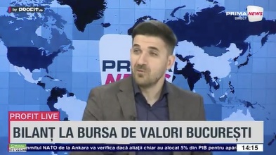 VIDEO Bursa crește, economia suferă. Andrei Zaharia, director comercial Profit Point: Pare că nu se oprește. Avem investitorii de retail din ce în ce mai curajoși - Profit.ro Live TV Pastila Financiarǎ