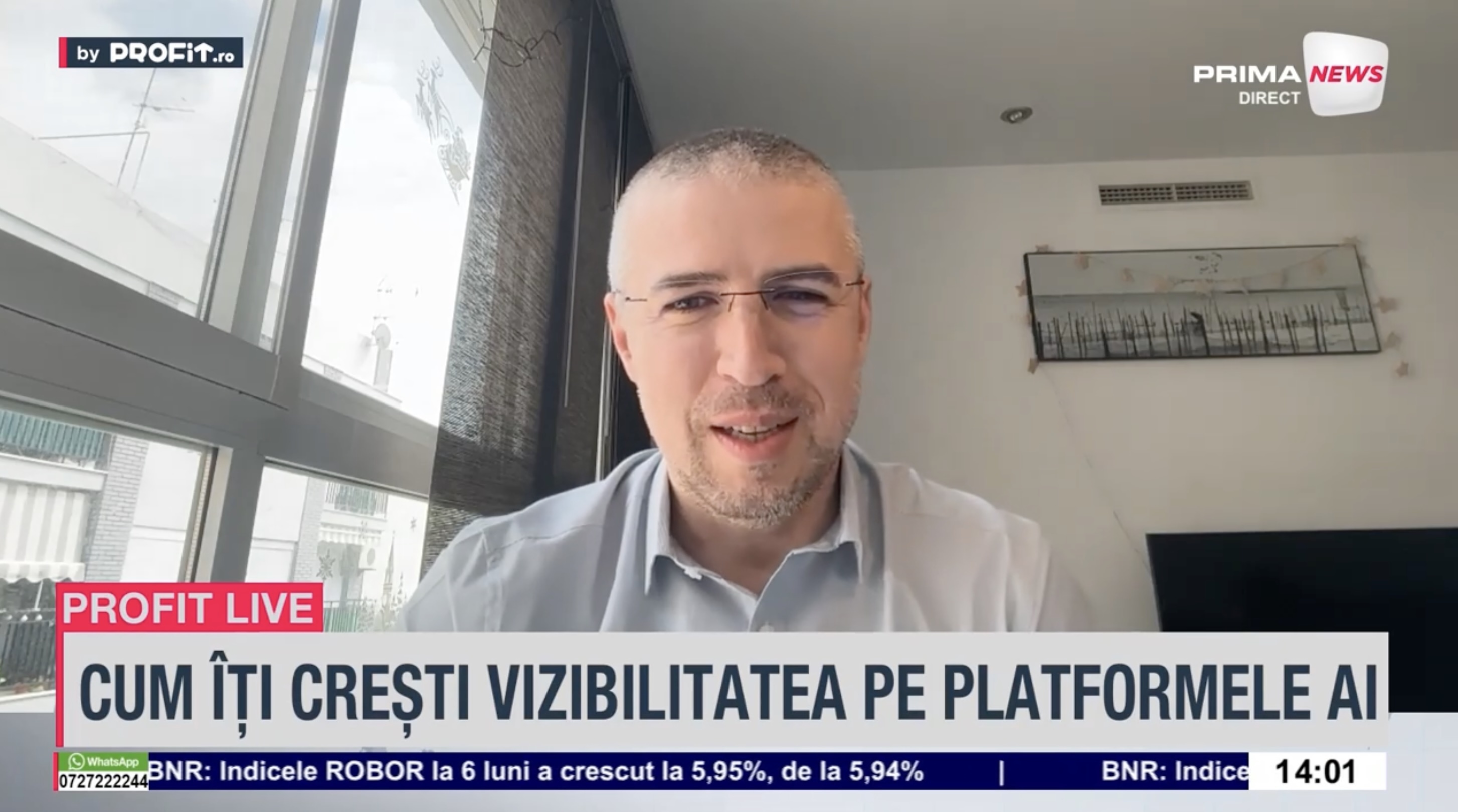 VIDEO GEO este următoarea etapă a SEO. Ionuț Turlea, co-fondator GEOflux.ai: Este optimizat pentru conversații, nu doar pentru cuvinte-cheie și pentru semantica din spatele conversațiilor. Din ce în ce mai mulți clienți noi vin de pe ChatGPT - Profit.ro L