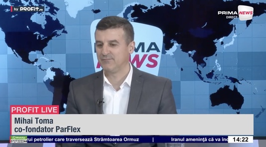 VIDEO Platformǎ care simplificǎ procesul de gestionare a livrărilor pentru companii. Mihai Toma, cofondator ParFlex: Nu vrem să fim cei mai ieftini din piață. Cea mai ieftină soluție s-ar putea să fie mai scumpă pe viitor - Profit.ro Live TV
