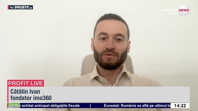 VIDEO Mulți agenții imobiliari încă lucrează ca acum 10-15 ani. Cătălin Ivan, fondator imo360: Parte dintre ei se tem să introducă AI. Ar putea să aducă un profit mai bun - Profit.ro Live TV