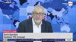 VIDEO O firmă în criză este ca o navă în furtună. Sorin Spiridon, fondator TPC Concept: Căpitanul își adună lângă el marinarii și încearcă să gestioneze lucrurile. Dacă lucrurile nu merg bine, aruncă balastul, apoi încărcătura. Dar prioritar rămân nava și
