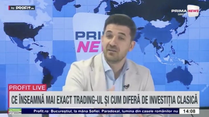 VIDEO Tradingul nu poate fi făcut după ureche. Andrei Zaharia, director comercial Profit Point: Toți cei care tratează superficial, fără excepție, pierd banii - Profit.ro Live TV Pastila Financiară