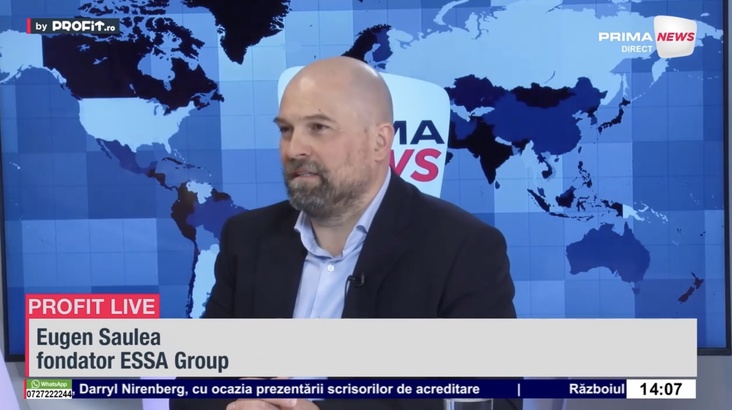 VIDEO Brandul propriu crește. Eugen Saulea, fondator ESSA Group: Companiile care sunt mărci consacrate scad. Rugăm partenerii să nu ia decizii emoționale, să nu umble la bugete, pentru că vom veni cu soluții - Profit.ro Live TV