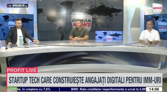 VIDEO Platformǎ de „forță de muncă digitală". Bogdan Putinică, Outcome1.AI: Vrem sǎ fim o companie europeană / Alex Balint, Outcome1.AI: Ne apropiem de o versiune alfa a ceea ce se cheamă AGI - Profit.ro Live TV