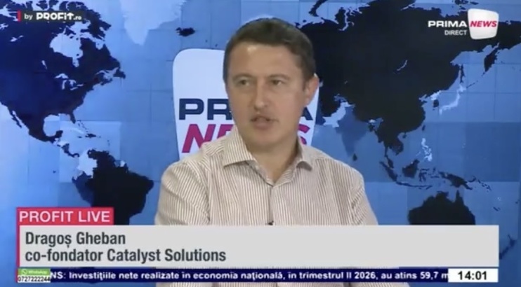 VIDEO Un tip de joburi aproape a dispărut. Dragoș Gheban, co-fondator Catalyst Solutions: Găsirea unui loc de muncă a devenit un job în sine pentru acești candidați - Profit.ro Live TV 
