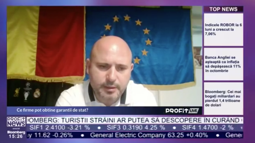 VIDEO PROFIT LIVE Dumitru Nancu, director general FNGCIMM: Continuarea programului IMM INVEST este cea mai bună măsură în această perioadă