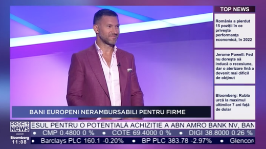 VIDEO PROFIT NEWS TV Petru Luhan, Expert Fonduri Europene – fost europarlamentar: Acțiunea 4.1.1 – POC reprezintă o șansă uriașă pentru cei care au necesități în zona de investiții. Nu sunt acoperite costurile operaționale
