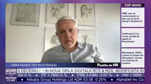 VIDEO Pastila de HR - CEO Hervis România: Oamenii buni trebuie păstrați cu orice cost. Angajații nu părăsesc o companie, ci un șef. Dacă vorbim despre cum să-ți păstrezi angajații, trebuie mai întâi să-ți înveți șefii cum să se poarte cu ei