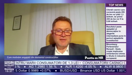 VIDEO Pastila de HR - Irinel Gheorghe, CEO Sipex: După ce am implementat stock option plan, am văzut în colegii mei și niște parteneri de business. Am încercat ca fiecare om care lucrează în Sipex să fie motivat